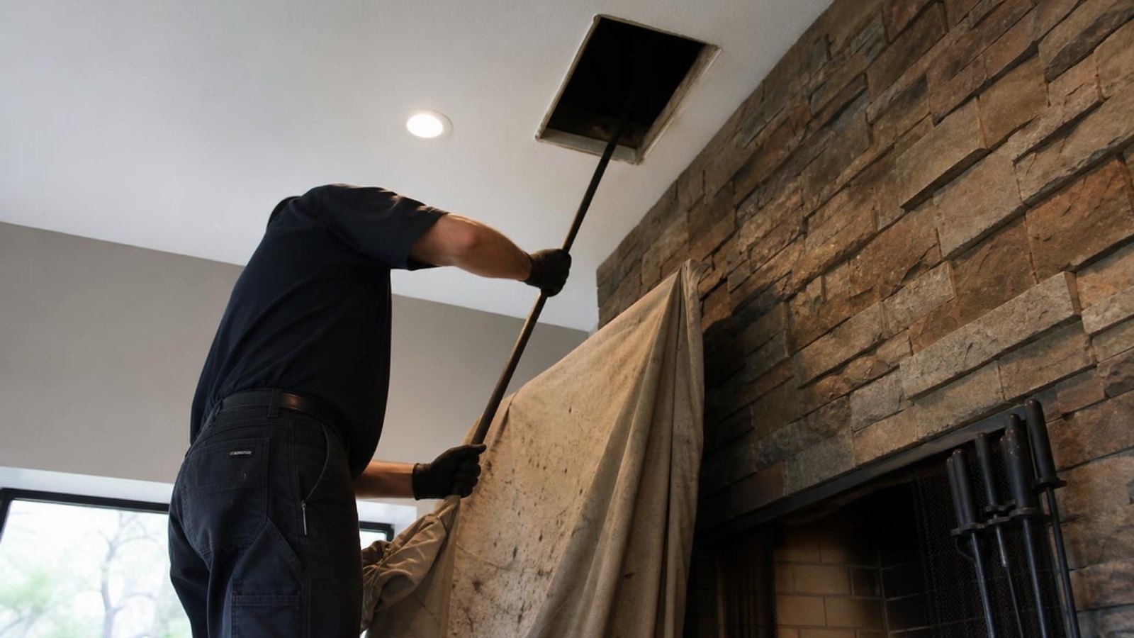Practical chimney sweep & inspection in Temple Terrace